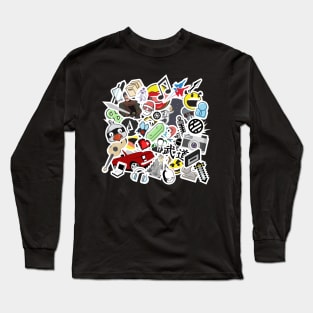 Sticker Bomb Long Sleeve T-Shirt